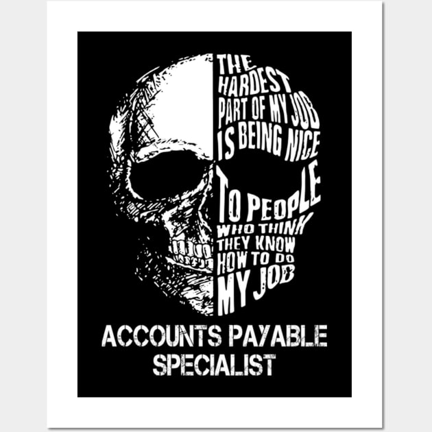 Accounts Payable Specialist Wall Art by tobye